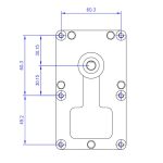 Motoreduktor za peć na pelete MELLOR 1,5 rpm -za vrtnju spirale za pelet - Slika 4
