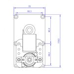 Motoreduktor za peć na pelete MELLOR 4,75 rpm -za vrtnju spirale za pelet - Slika 4