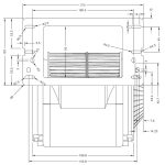 Ventilator sobni za peć na pelete  ECOSPAR -Karina, Gemini  i  TERMOMONT -HELENA 8 i 12 kW - Slika 2