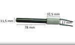 Keramički grijač-upaljač za potpalu peći i kotlova na pelet TERMOMONT TOBY, PELTEK, CENTROMETAL, B-MAX, EDILKAMIN, RAVELLI, PELTEC... - Slika 2
