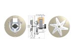 Aspirator - ventilator dimnih plinova fi150 za mnoge peći na pelet 50W ...MBS, TIM SISTEM, ALFA PLAM, SOLE AQUA... - Slika 6