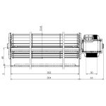 Ventilator sobni za peći na pelete 300mm fi65 44W...za npr, NORDICA, EVACALOR, KARMEK, RAVELLI, EDILKAMIN... - Slika 4