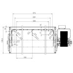 Ventilator sobni za peći na pelete 300mm fi65 44W...za npr, NORDICA, EVACALOR, KARMEK, RAVELLI, EDILKAMIN... - Slika 3