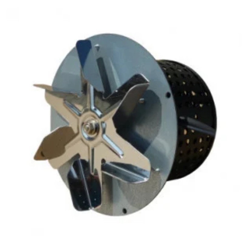 Aspirator - ventilator dimnih plinova BVN 75W fi180 mm bez kućišta za razne peći i kotlove na pelet