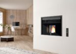 Ugradbeni kamin na pelet EVA CALOR TOMMY 9,5 kW+ dodatni PREMIUM kanal za grijanje druge prostorije..na stanju - Slika 3